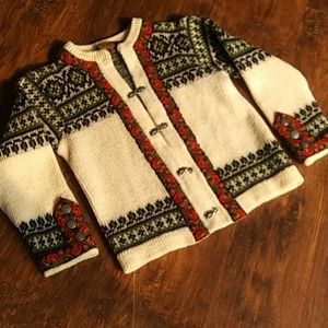A Nordstrikk wool sweater.
